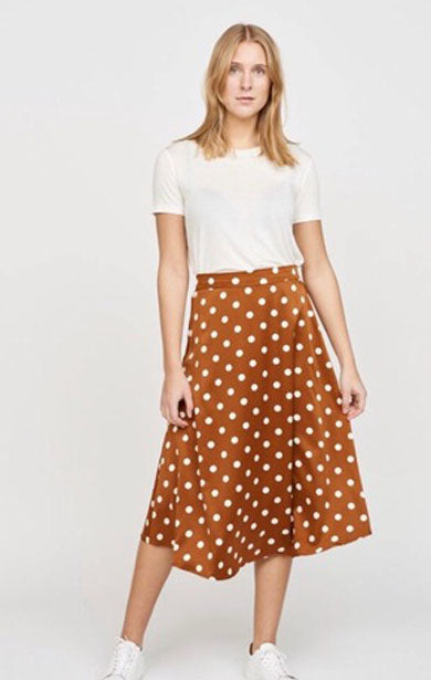 MADELINE polka dot skirt