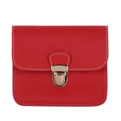 The small leather flap handbags